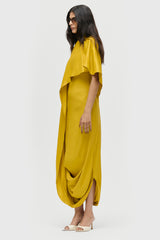 Cocoon Cape Dress