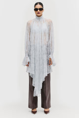 Smocked Lace Tailored Set