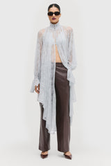 Smocked Lace Tailored Set