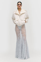 Lace Godet Skirt