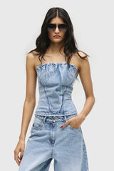 Sculpted Bustier Set