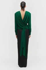 Draped Tie Column Set