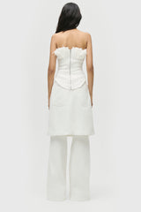 Layered Skirt Pants