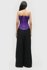 Frayed Bandeau Top