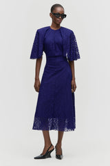 Sculpted Lace Dress