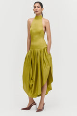 Halter Cocoon Dress