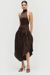 Halter Cocoon Dress