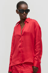 Oversized Linen Shirt