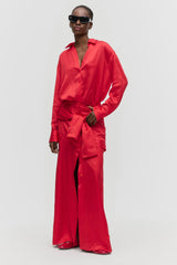 Oversized Linen Shirt