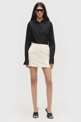 Tailored Mini Skirt