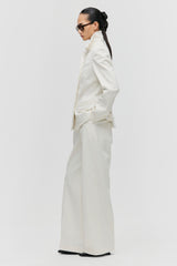 Frayed Point Collar Jacket