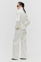 Frayed Point Collar Suit