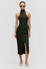 Asymmetric Midi Skirt