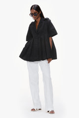 Pleated Utility Shirt