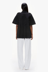 Pleated Utility Shirt