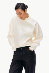 Structured Satin Top