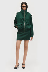 Funnel Neck Utility Jacket