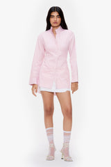 Pintucked Adjustable Shirt