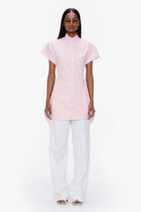 Short Sleeve Adjustable Shirt