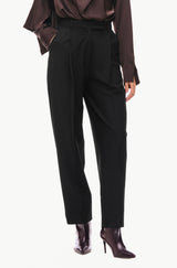 Pleated Tapered Trousers