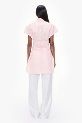 Short Sleeve Adjustable Shirt