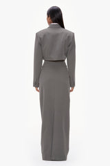Crop Column Suit