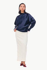 Structured Satin Top