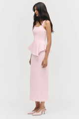 Scoop Neck Peplum Top