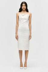Sculpted Bandeau Dress