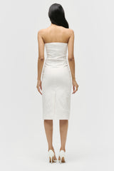 Sculpted Bandeau Dress