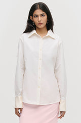 Contrast Cuff Shirt