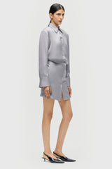 Tailored Mini Shirt Dress