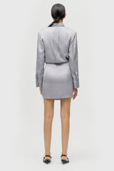 Tailored Mini Shirt Dress