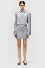 Tailored Mini Shirt Dress