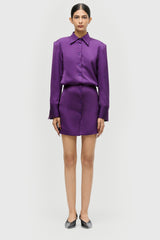 Tailored Mini Shirt Dress