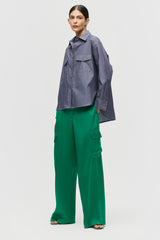 Chambray Utility Shirt