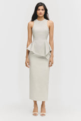 Angular Peplum Top