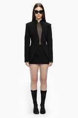 Darted Mini Skirt