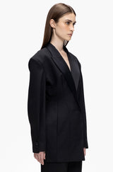 Hourglass Tuxedo Dress