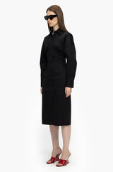 Contoured Shirt Dress
