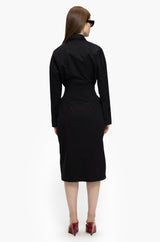 Contoured Shirt Dress