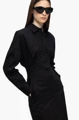 Contoured Shirt Dress