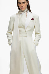 Tuxedo Jumpsuit Ensemble