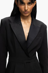 Tuxedo Jumpsuit Ensemble