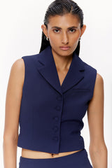 Notch-Collar Tailored Waistcoat