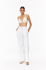 Adjustable Satin Bralette