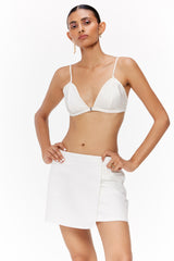 Faux Wrap Bralette Set