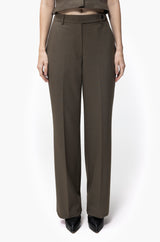 Tailored Straight-Leg Trousers