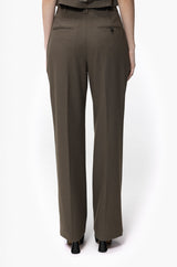 Tailored Straight-Leg Trousers