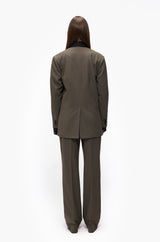 Peak Double-Breasted Suit